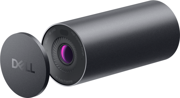 Dell UltraSharp WB7022 4K UHD HDR Webcam with 3D Noise Reduction and Auto Focus Adjustment - Black