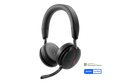 Dell WL5024 Pro Wireless Leatherette Headband Active Noise Cancellation Headset with Microphone - Black