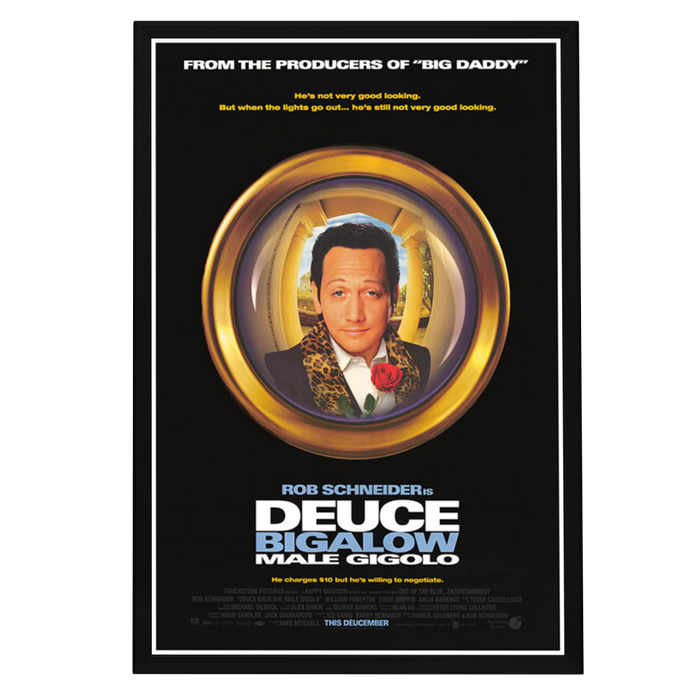 "Deuce Bigalow: Male Gigolo" (1999) Framed Movie Poster