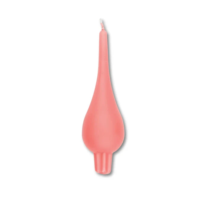 Drop Candle Large Coral