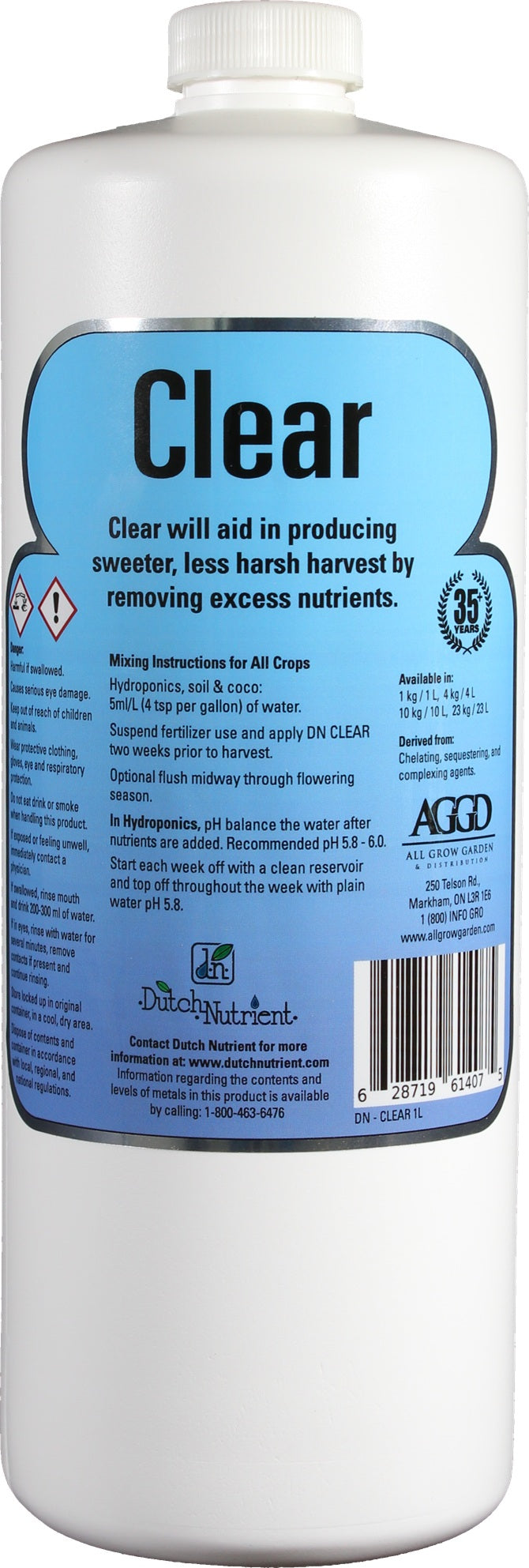 Dutch Nutrient Clear