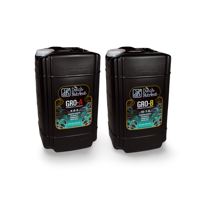 Dutch Nutrient Gro A & B - Commercial Strength 23L