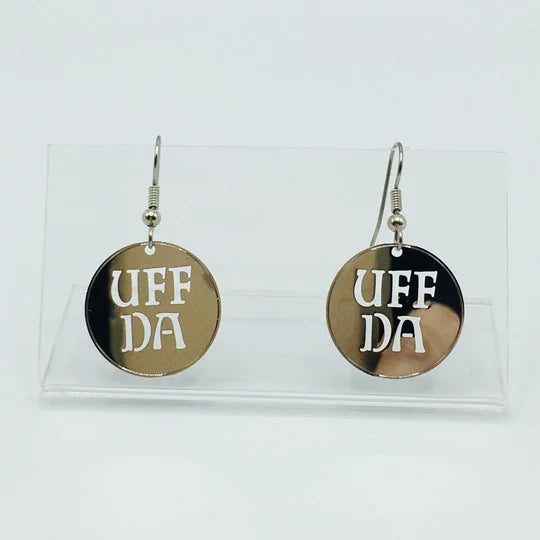 Earrings Uff Da Silver