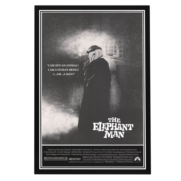 "Elephant Man" (1980) Framed Movie Poster