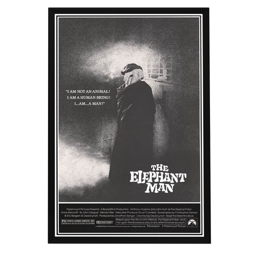 "Elephant Man" (1980) Framed Movie Poster