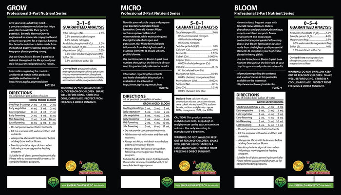 Emerald Harvest Start Kit
