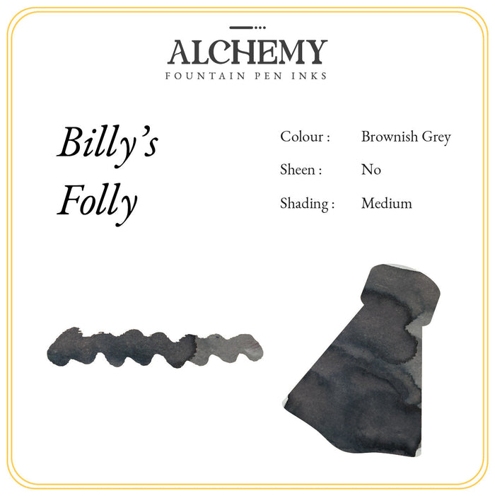 Endless LABS.16 Alchemy Fountain Pen Inks - Billy's Folly - 45 ML