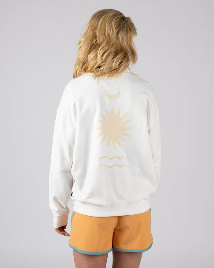 Equinox Womens Sweatshirt in Cream