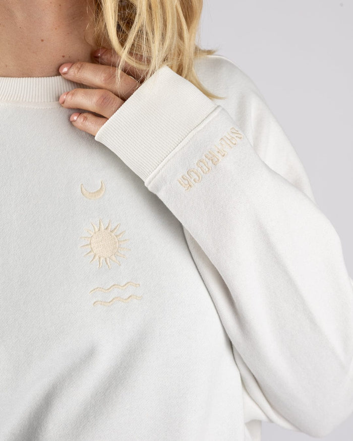 Equinox Womens Sweatshirt in Cream