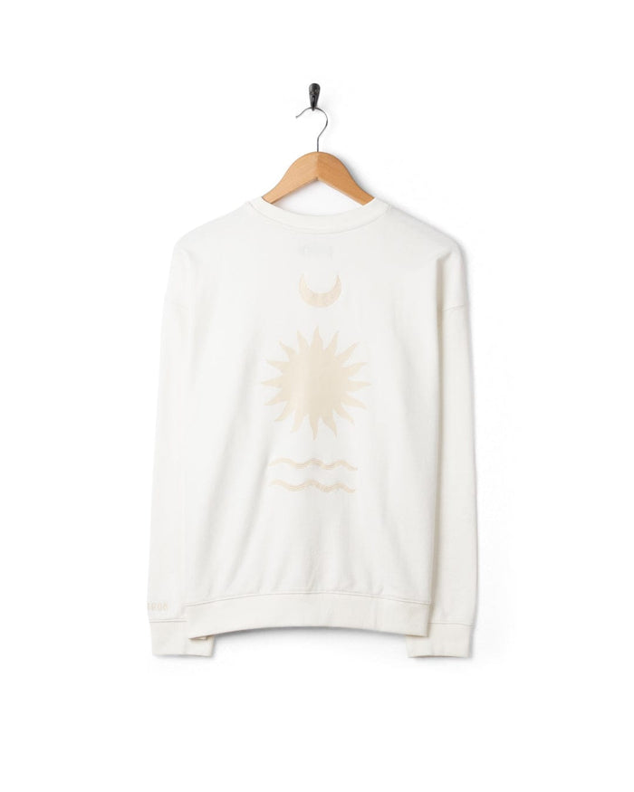Equinox Womens Sweatshirt in Cream