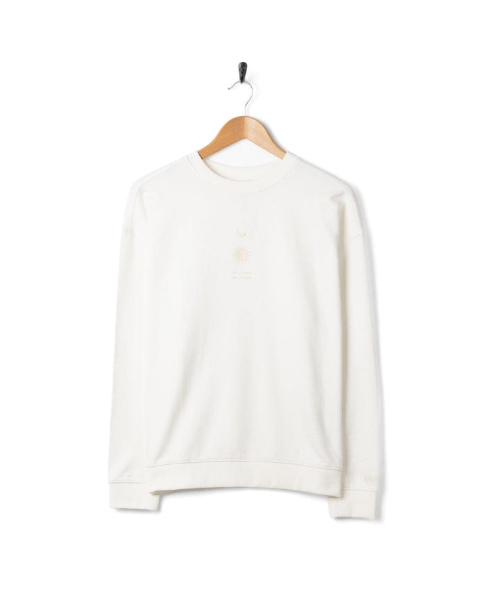 Equinox Womens Sweatshirt in Cream
