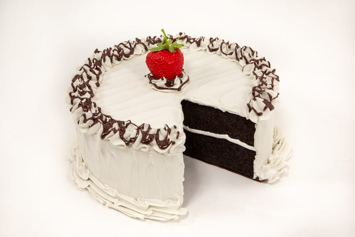 Faux Vanilla Frosted Cake