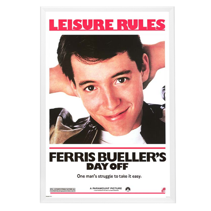 "Ferris Bueller's Day Off" (1986) Framed Movie Poster
