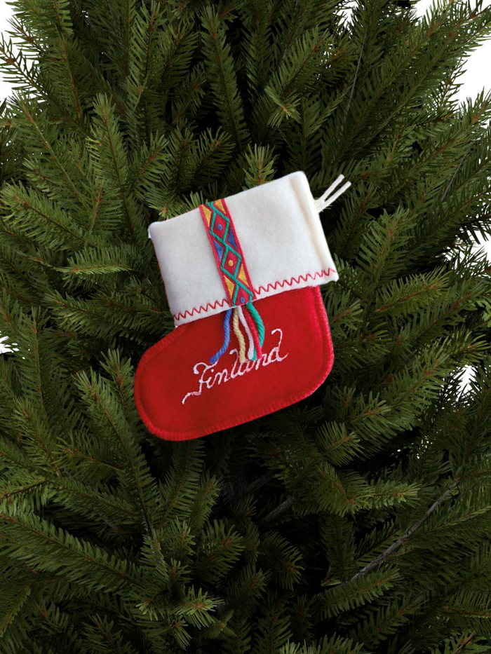 Finland Stocking Ornament