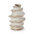 Fossil Bud Vase Tall Taupe