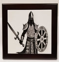 Framed Tile Viking Drenger