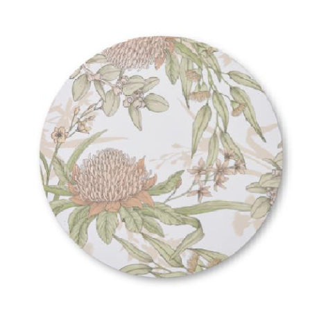 Glenelg Neutral Round Placemat Set 4