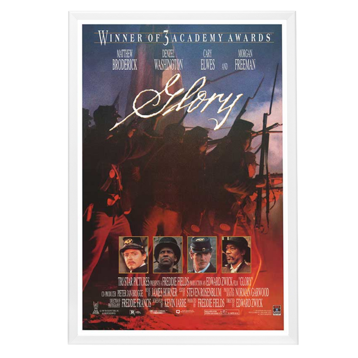 "Glory" (1989) Framed Movie Poster