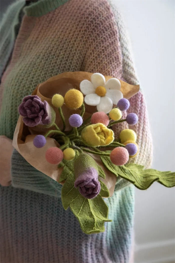 Gry & Sif Flower Simple Sea Blue