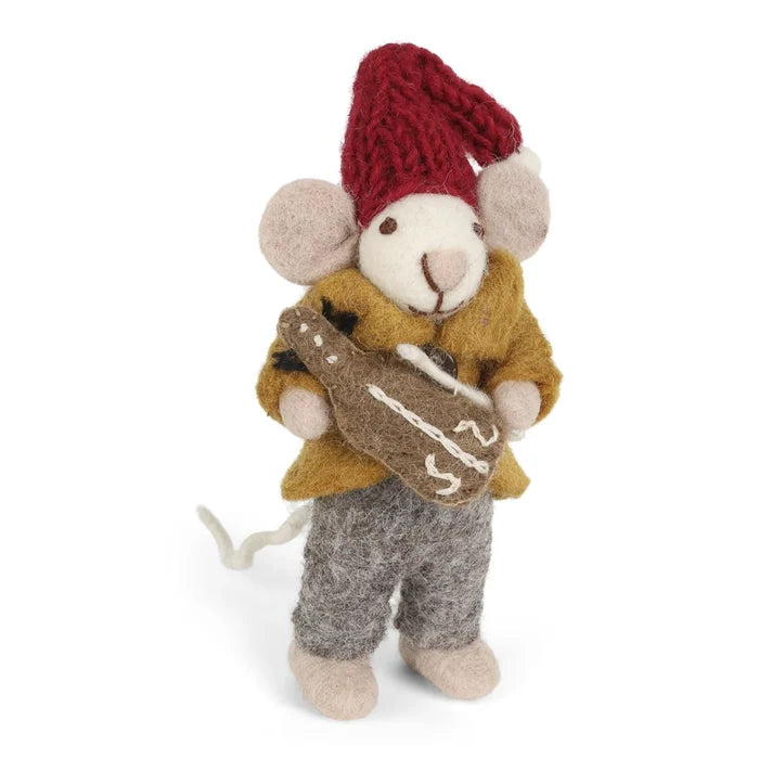 Gry & Sif Mouse with Violin Small