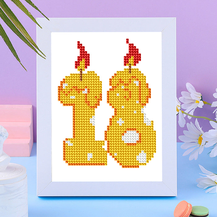 Happy Birthday Diamond Painting Minis (Set Of 12)