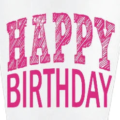 Happy Birthday Sketch Cups
