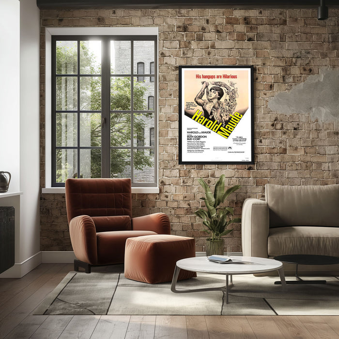 "Harold And Maude" (1972) Framed Movie Poster