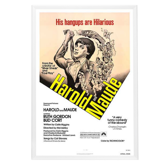 "Harold And Maude" (1972) Framed Movie Poster