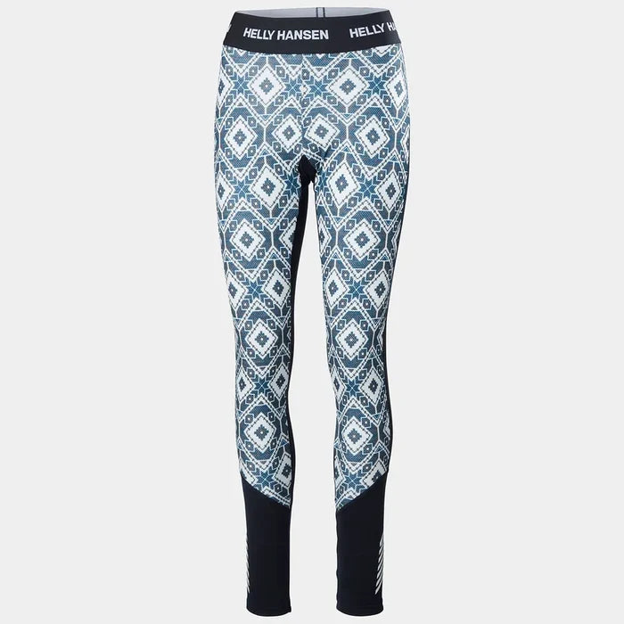 HH Women's Lifa Merino Midweight Graphic Base Layer Pants