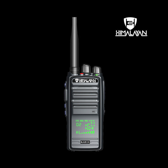 Himalayan Walkie Talkie Blaze Z4 – PMR Lic-Free 446 MHz, Long-Range, Rugged Design