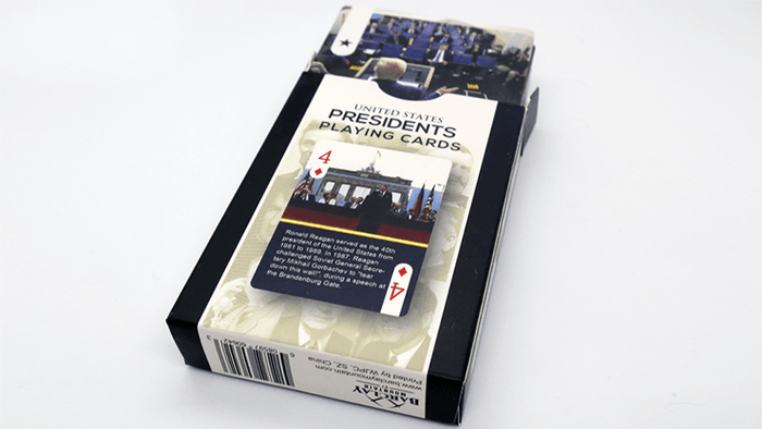 PlayingCardDecks.com-History Of United States Presidents Playing Cards WJPC