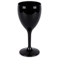 Hot Tub Safe Black Wine Glass