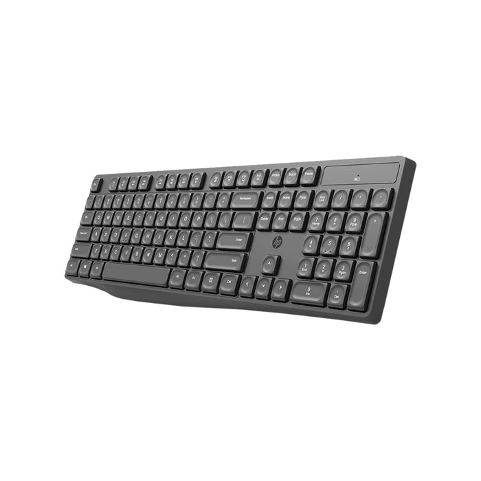 HP CS10 2.4GHz Wireless Keyboard and Optical Mouse Combo - Black