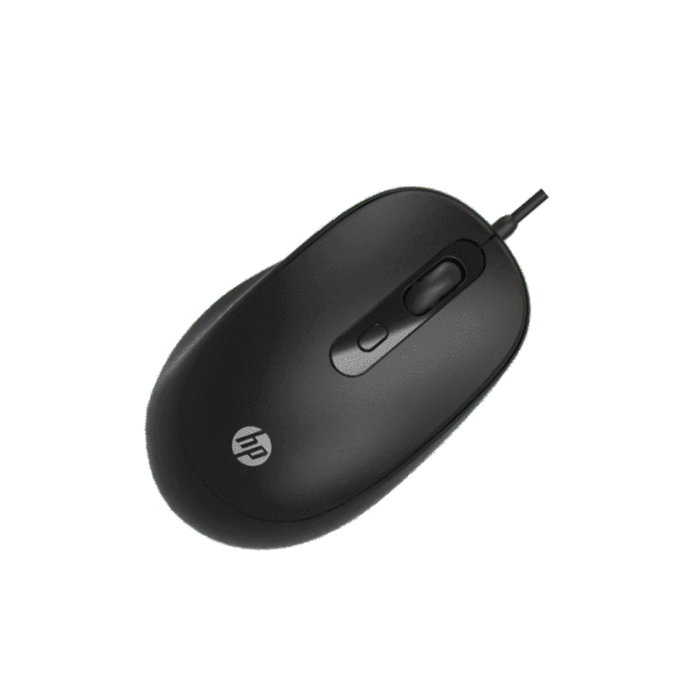 HP KM160 Wired USB-A Desktop Keyboard and Mouse Combo - Black