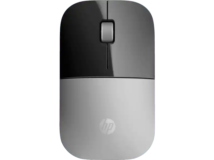 HP Z3700 1200 DPI Sleek Design Optical Sensor 2.4 GHz Wireless Mouse - Silver