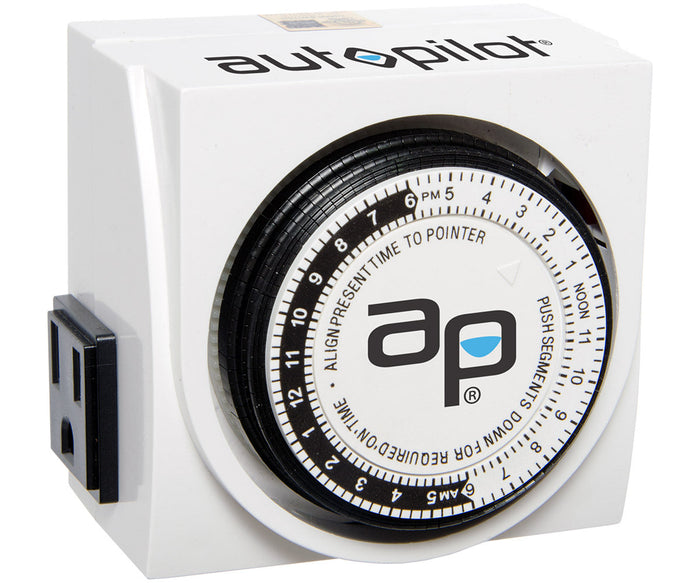 Hydrofarm Dual Outlet Analog Timer