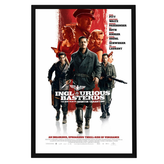 "Inglourious Basterds" (2009) Framed Movie Poster
