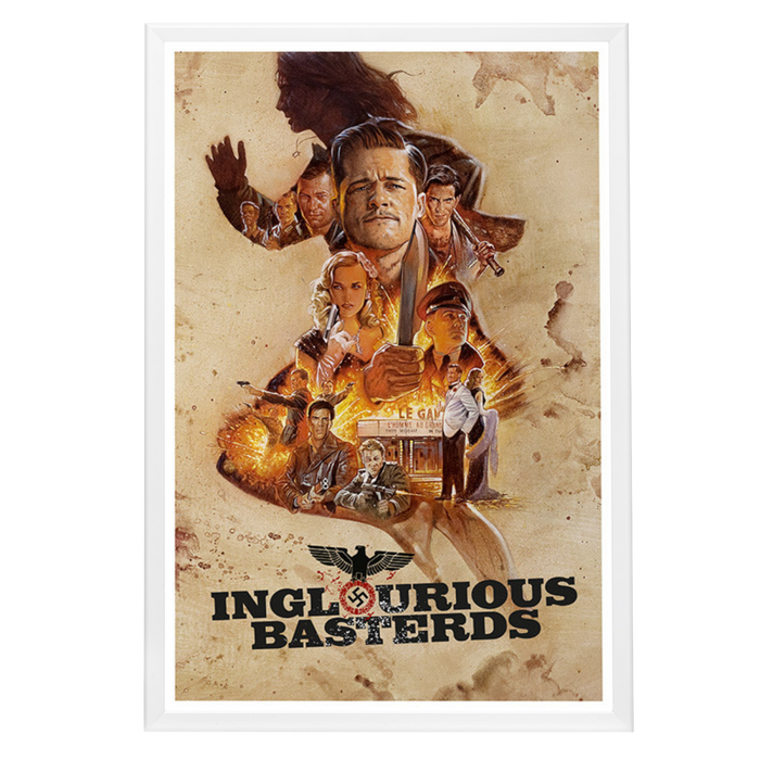 "Inglourious Basterds" (2009) Framed Movie Poster