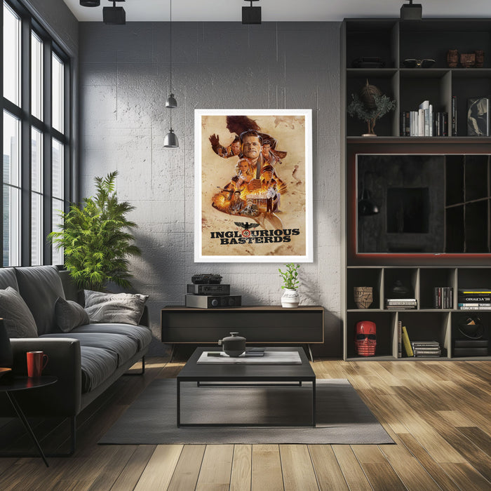 "Inglourious Basterds" (2009) Framed Movie Poster