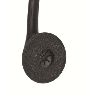 Jabra Biz 1500 Duo USB Softphone Wired Headset with Noise Cancelling Air Shock Mic - Black