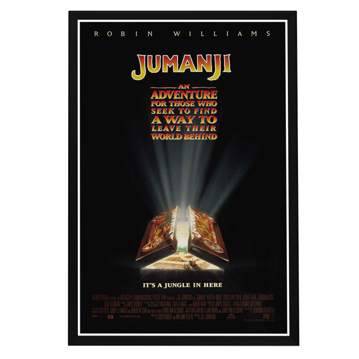 "Jumanji" (1995) Framed Movie Poster