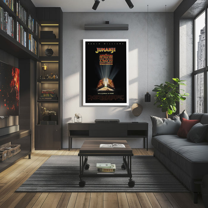 "Jumanji" (1995) Framed Movie Poster