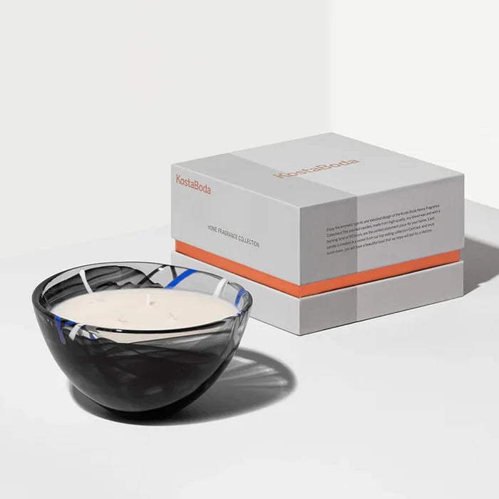 Kosta Boda Contrast Bowl with Candle