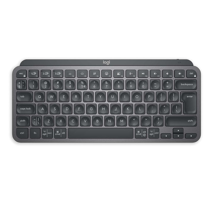 Logitech keyboard on a white background