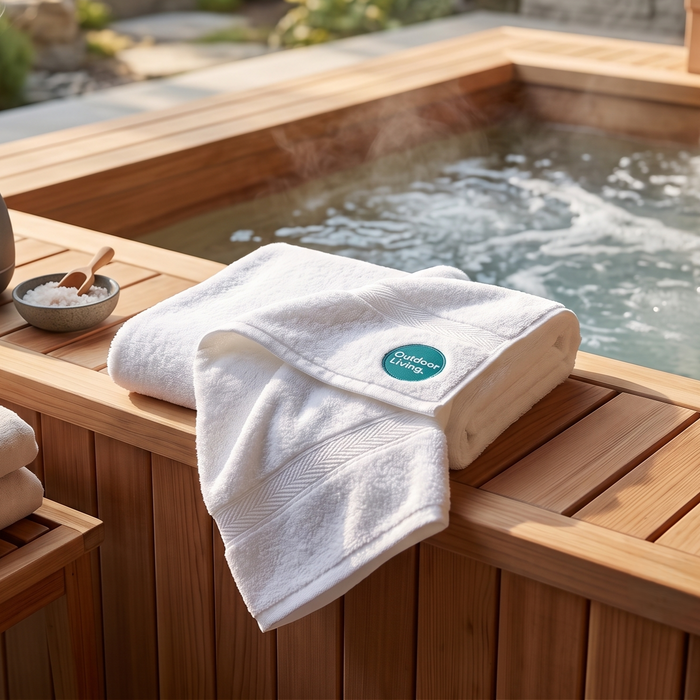 Luxury Hot Tub Towel - Outdoor Living