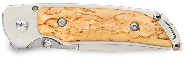Marttini Folding Knife Curly Birch