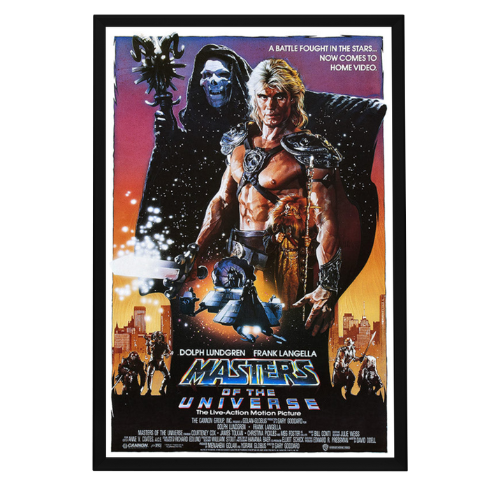 "Masters Of The Universe" (1987) Framed Movie Poster