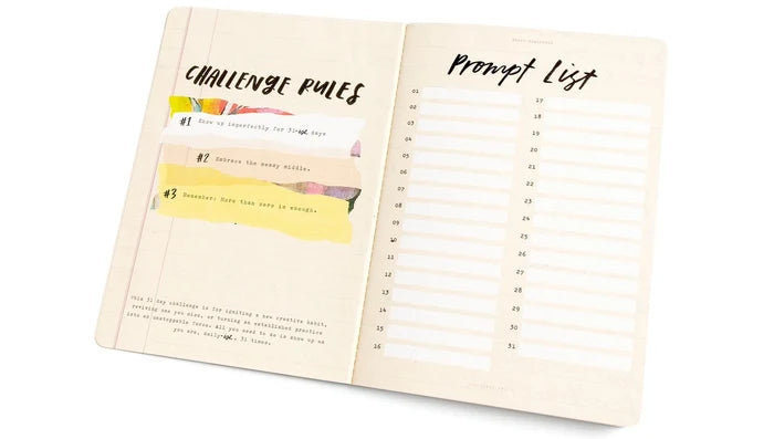 Messy Challenge Daily Journal