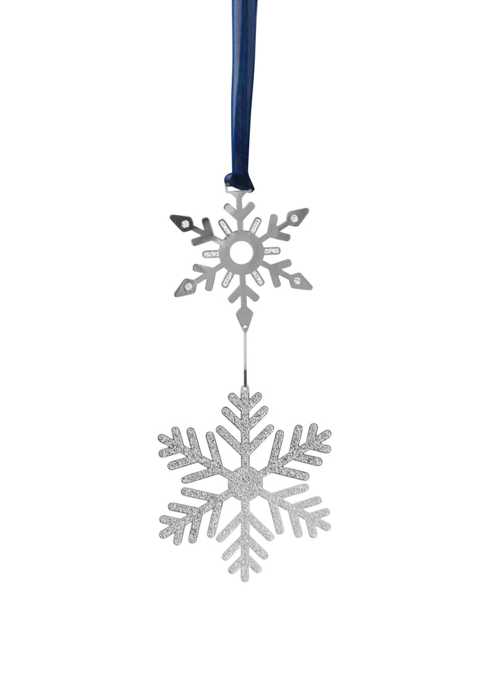 Metal Decoration Snow Ornament
