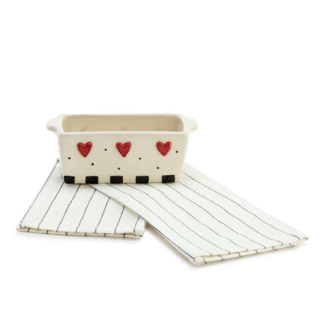 Mini Loaf Pan With Towel